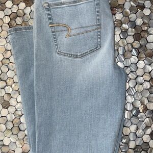 American Eagle Outfitters Light Blue Boot Cut Jeans